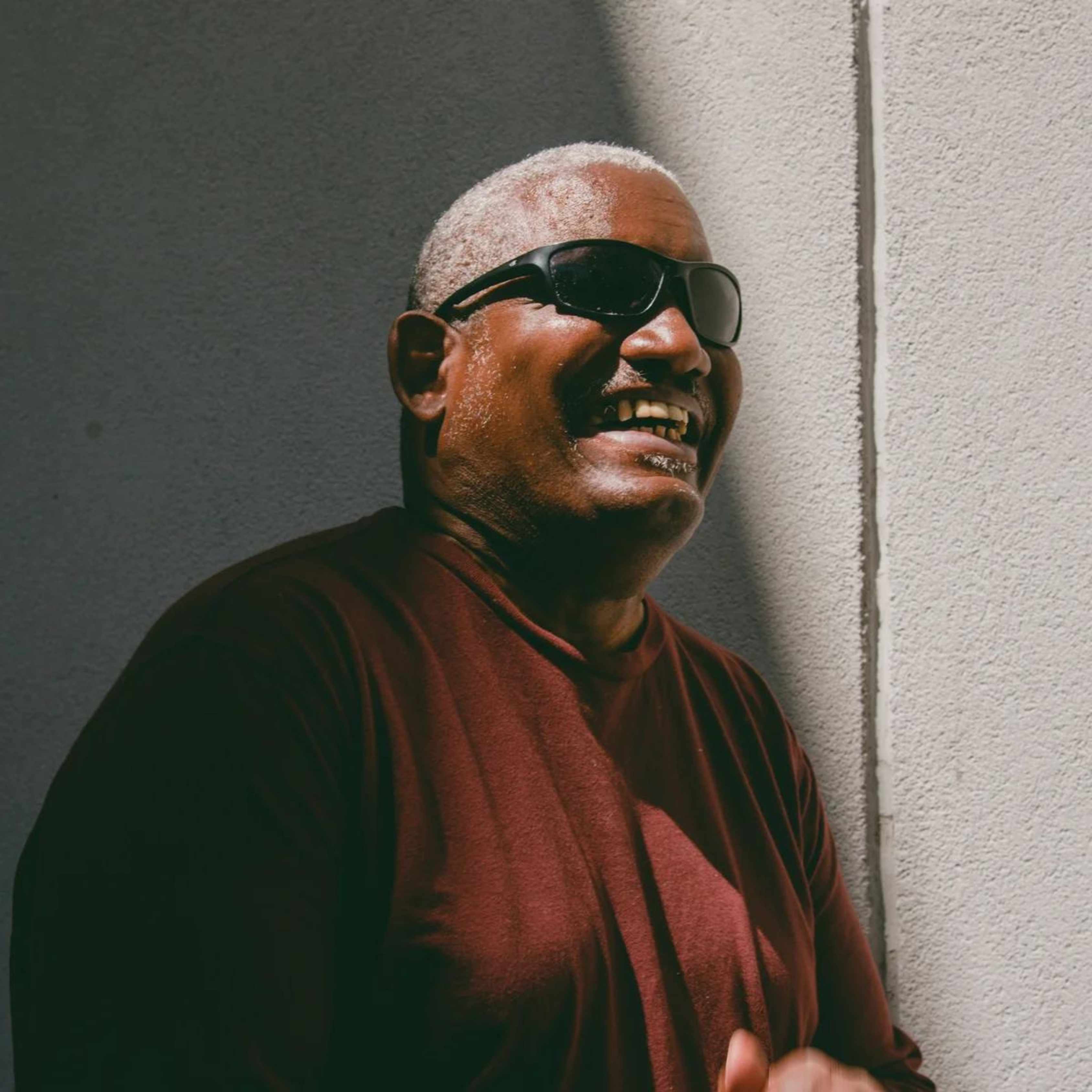 Dennis Billups, a blind elder