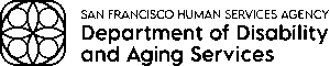 San Francisco Health and Human Services Agency: Department of Aging and Disability Services logo