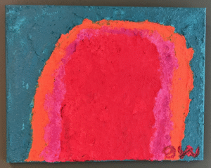 Untitled painting by Wecley Borges